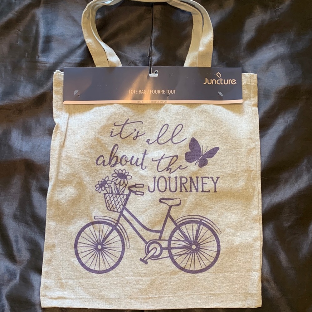 New Inspirational Quote Tote Bag